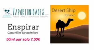 Enspirar liquidos hangseng desert ship