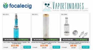 Focalecig group buy protank caravela k101