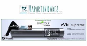 Evapour malaga joyetech evic supreme comprar