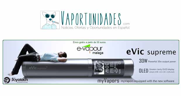 Evapour malaga joyetech evic supreme comprar