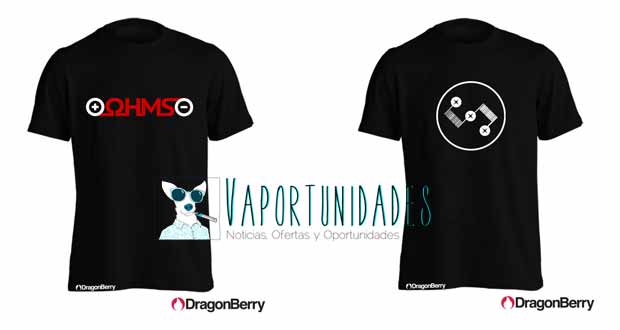 Camisetas vapeo dragonberry. Me