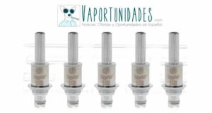 Resistecncias autenticas originales kanger dual bottom coil