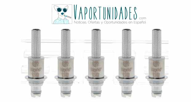 Resistecncias autenticas originales kanger dual bottom coil