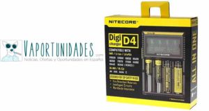 Fasttech nitecore digicharger d4 cargador pilas baterias