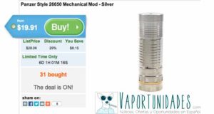 Panzer 26650 focalecig groubuy conjunta