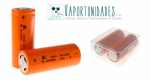 Mnke imr26650 3. 7v 3500mah baterias fasttech
