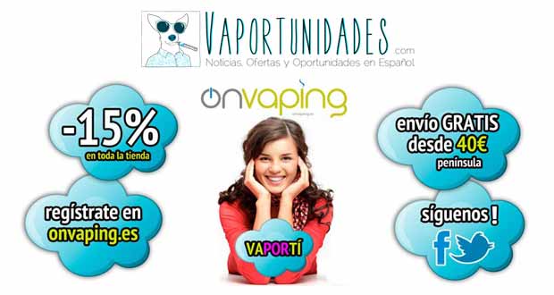 Ofertas descuentos onvaping