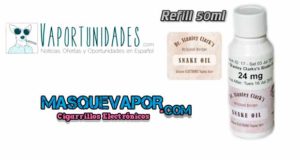 Masquevapor refill snake oil nuevos productos