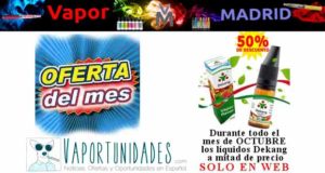 Vapor madrid dekang liquidos oferta