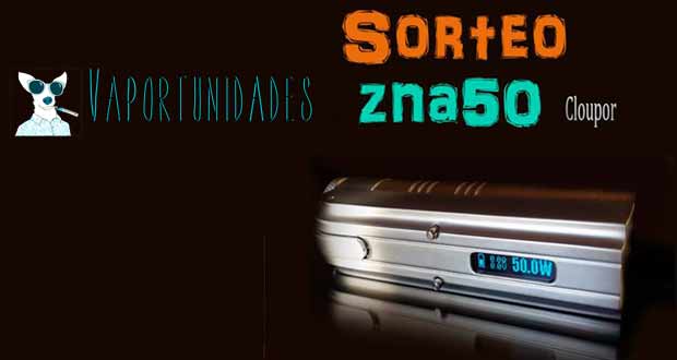 Sorteo cloupor zna50 wallvape
