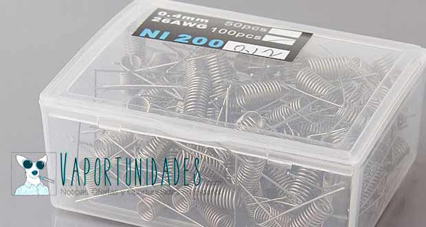 Alambre, resitencia prefabricada, ni200, fasttech