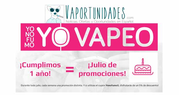 Aniversario yonofumoyovapeo liquidos dea