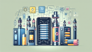 Los diferentes tipos de baterias utilizadas en los dispositivos de vapeo