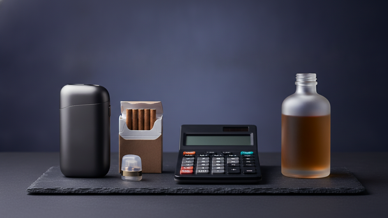 Antes de comprar un iqos, separa el precio del equipo del gasto en tabaco