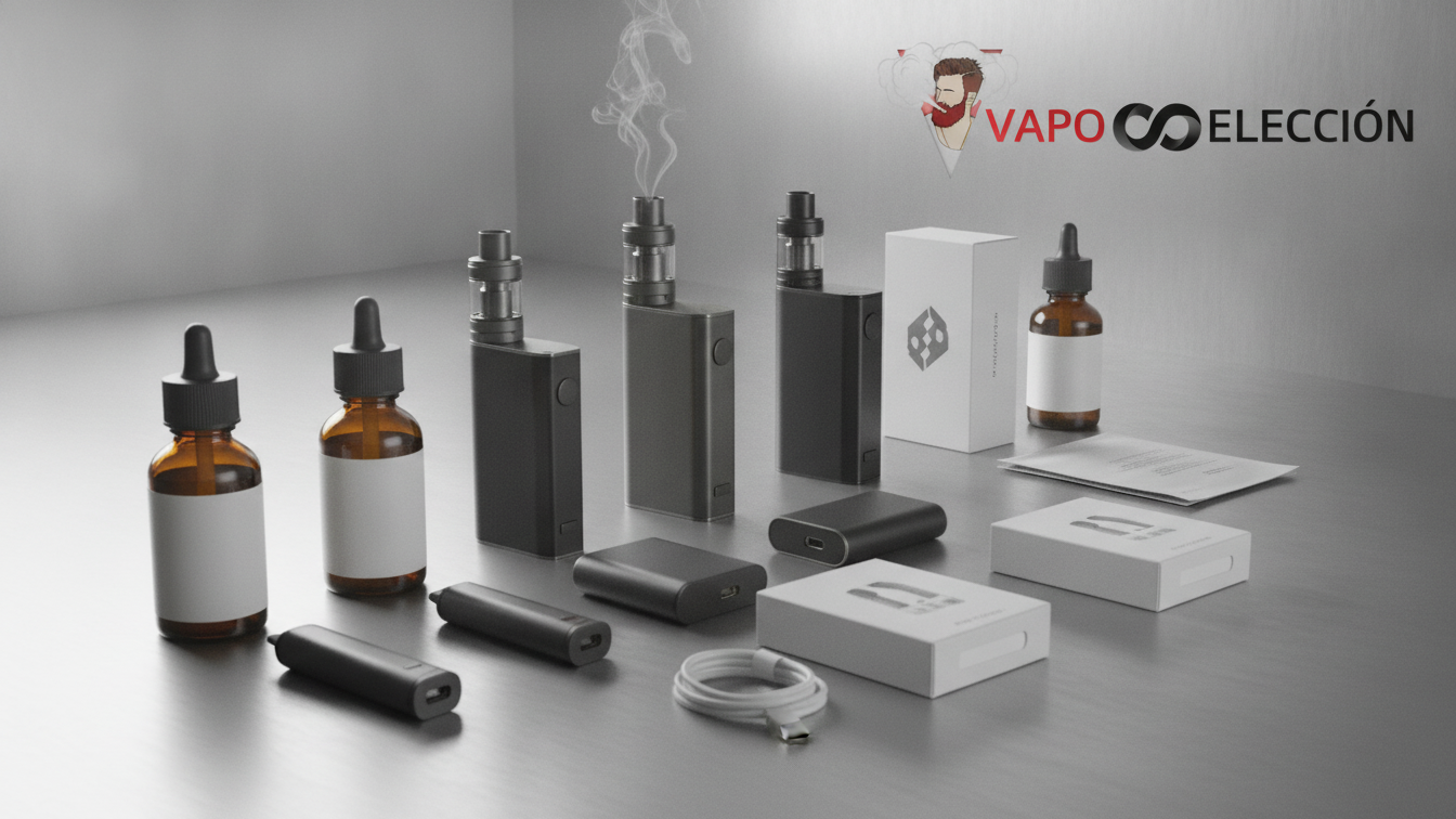 Dos rutas de sabor en vaposeleccion. Com para elegir entre aroma y sales